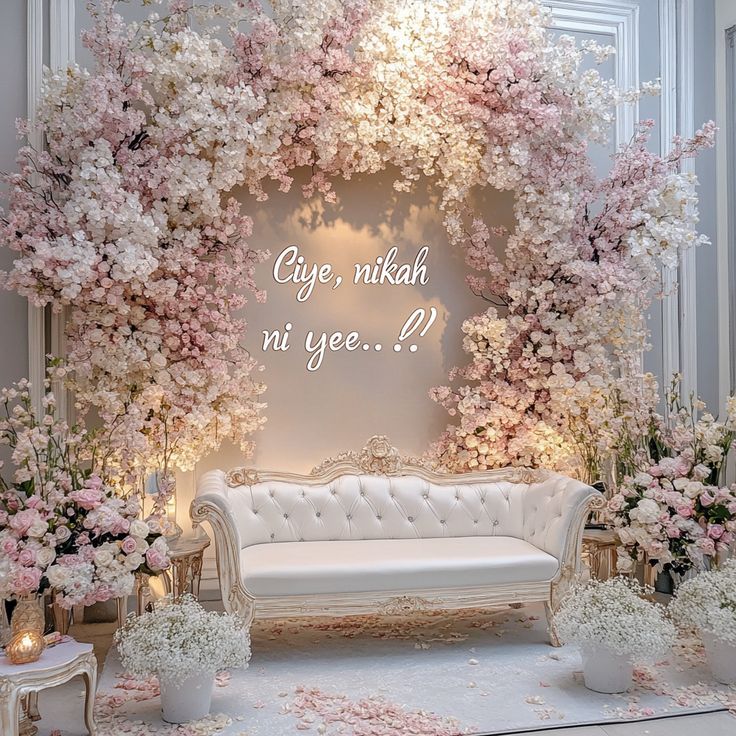 Floral Debut Backdrop